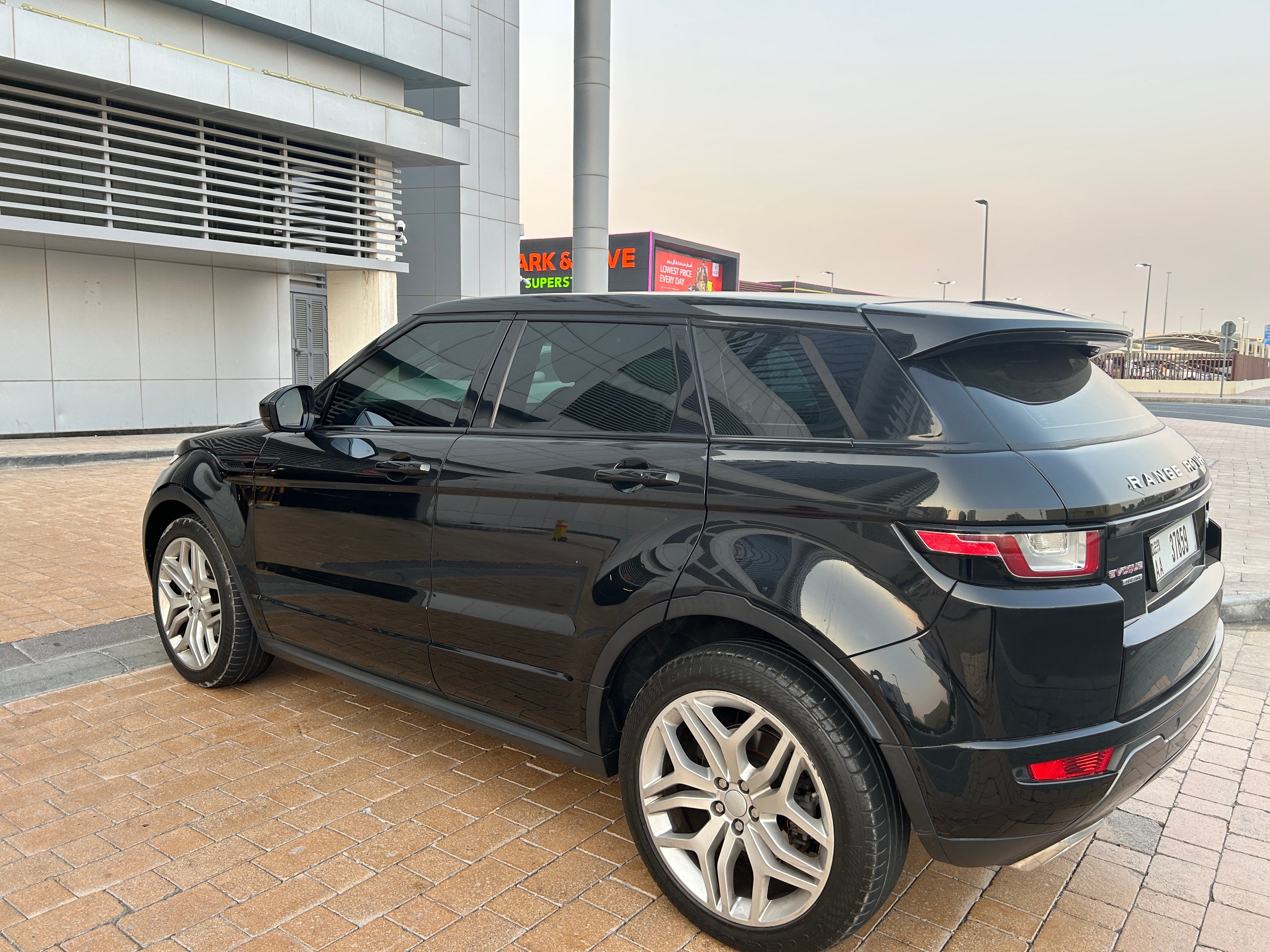 Siyah Land Rover Range Rover Evoque Dynamic HSE 2017